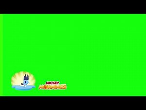 Disney Junior Mickey Mornings Bluey Coming Up Screenbug Green Screen (2020-Present)
