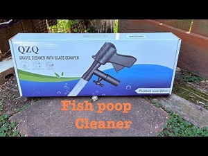 Qzq Aquarium Fish Poop Gravel Cleaner