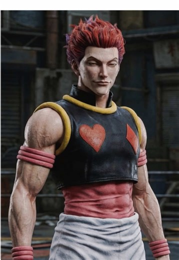 獵物出現了。 ♠️♥️ 👇 標記那個最愛西索的朋友來接受恐懼測試。 #hisoka #HunterxHunter #animeedit #anime #ai