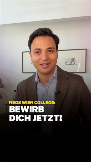 Du suchst deinen Einstieg in die Politik? Dann ist das NEOS Wien College genau das Richtige für dich! Das kostenlose Ausbildungsprogramm von @neos_wien richtet sich an alle politisch interessierten und engagierten Menschen, die Politik besser verstehen, Verantwortung übernehmen und Wien aktiv mitgestalten wollen – egal ob mit oder ohne politische Vorerfahrung. Bewirb dich bis zum 12. Juli, alle Infos findest du in der Bio. #LinkInBio