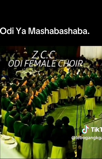ZCC Female Choir Performance of 'Odi Ya Mashabashaba'
