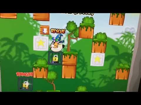 Goldie and pip plays angry birds arms bird