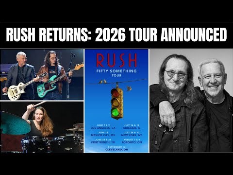 🚨 Rush Reunion Tour 2026: Get Ready for the Ultimate Comeback!