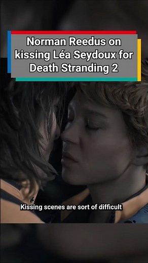 Norman Reedus on THAT KISSING SCENE in Death Stranding 2