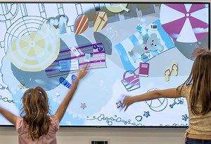 Interactive Coloring Wall - Work - Dimensional Innovations
