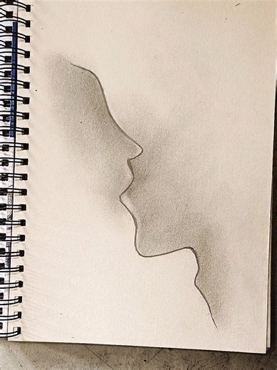 Moai Sculpture Art: A Love Story in a Drawing