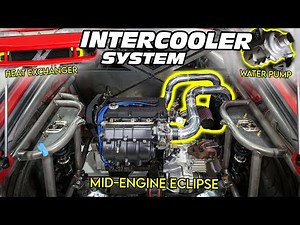 READY FOR BOOST! Building A Complete WATER-TO-AIR Intercooler System For The MID-ENGINE Eclipse!
