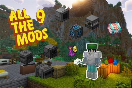 一款拥有400 热门模组但兼容性非常好的整合包究竟有多好玩？！【ATM9EP1】