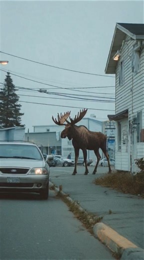 I Didn’t Realize Moose Were THIS Big…