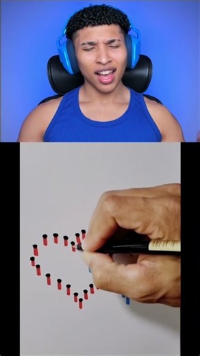How to draw a heart creatively #ryansamuel