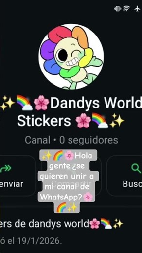 es de stickers de dandys world🌸🌈✨