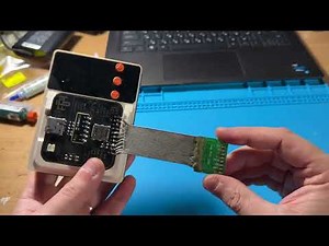 Let's solder together ISP extender (ISP flex cable) for FLASH64 ISP ADAPTER