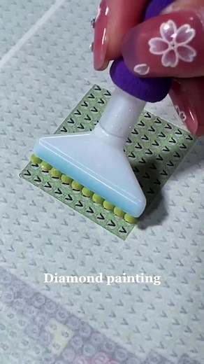 Diamond Painting Process: Creating Art with Gems