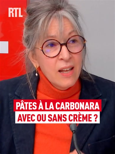 Pâtes à la carbonara : avec ou sans crème ? Une spécialiste italienne clôt le débat ! Alessandra Pierini, spécialiste de la culture italienne, auteure de