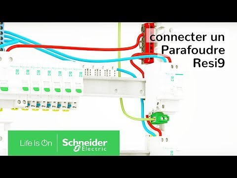 Tuto : connecter un parafoudre Resi9 dans votre tableau electrique connecté | Schneider Electric