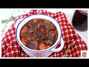 Vegan 'Beef' Bourguignon/ Beef Stew | The Mushroom Den