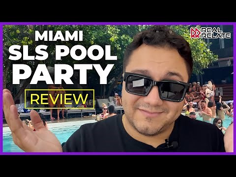 SLS Pool Party Review! (Miami Beach, FL)