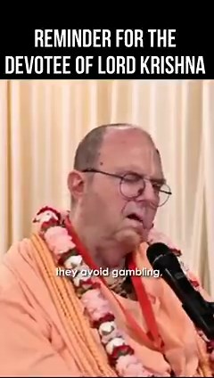 8K views · 1.2K reactions | A reminder for the devotees of Lord Krishna!! #bhaktiyoga #krishnaconsciousness #JayapatakaSwami #iskcon #krishna | Jayapataka Swami | Facebook