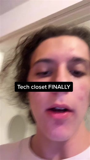 I FINALLY got a closet to hold all my miscellaneous tech! #tech #ReTokforNature #techtok #fyp #xyzba #dyllie #gaming #pc