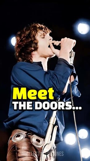 They Asked Jim Morrison His Job… His Face Says It All 😂 #classicrock #60smusic #shorts
