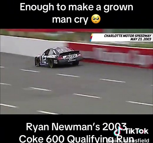 Ryan Newman’s Memorable 2003 Coke 600 Qualifying Run