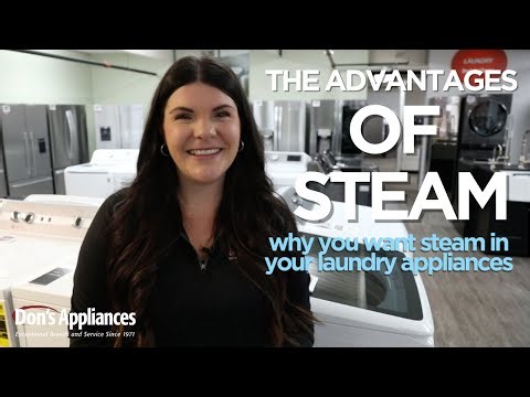 The Steam Advantage | Laundry Appliances with Steam Option