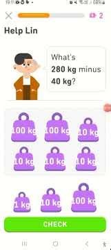 Duolingo La Leçon Math #duolingo