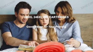 245XL Black Ink Cartridge for Canon Ink 245 245XL for Canon Ink 243 243XL for Pixma MG2522 TS3122 (2 Black)