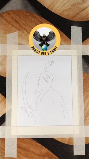 Chatrapati Shivaji Maharaj Drawing #shivajimaharaj #shorts #art #drawing #chatrapatishivajimaharaj