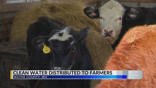 Clean water distributed to Wayne Co farmers during 'do not consume' order