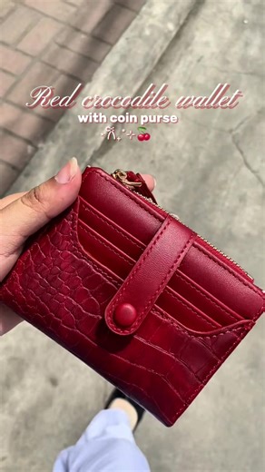 Stylish Coin Purse for Women – Red Wallet Collection