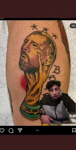 Messi Gets Pranked with World Cup Trophy on TikTok