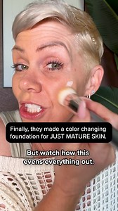 🤯 THE FOUNDATION THAT FINDS YOUR SHADE! 🤯 PrimeSkin Color-Changing Foundation starts snow-white… Then morphs to your tone in seconds. No guessing, no mixing. Just one tube of age-defying fair-to-medium magic Niacinamide, jojoba & squalane keep mature skin smooth, never cakey. Pre-orders are flying. Secure yours before stock disappears! Get it now: https://www.primeprometics.com/products/color-changing-foundation | Prime Prometics