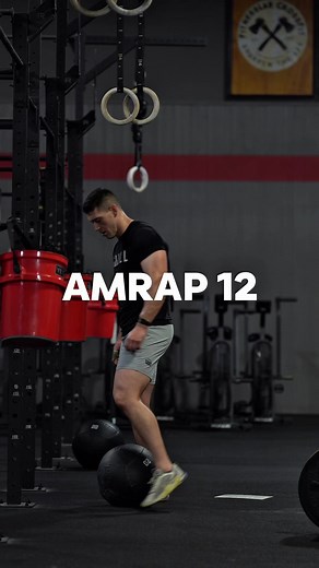 AMRAP 12: Intense CrossFit Workout | Wallballs, Toes-to-Bar, Cleans