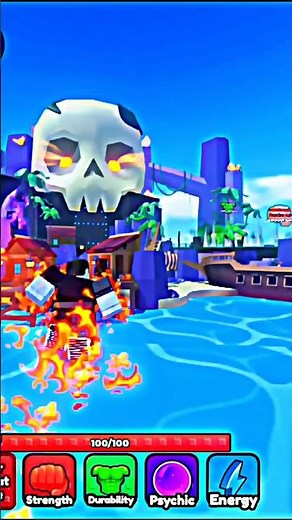 Can I Become The Strongest in Power Simulator X? 🎮 #roblox #powersimulatorx #shorts