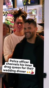 Aside from helping bride Kari, the queens also give groom Eric an unexpected, once-in-a-lifetime drag make-over! 👑 | Love Reality