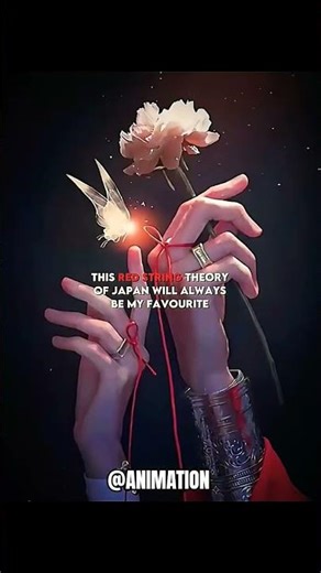 Red string theory of Japan..❤🎋✨ #love #japan #aesthetic #shorts #anime #100k