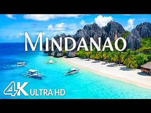 Mindanao, Philippines 4K – Siargao, White Sand Beaches & Tropical Island Paradise | Relaxing Music
