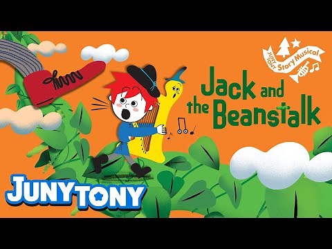 *NEW* Jack and the Beanstalk | Magic Beans🌱 | Fairy Tale | Story Musical for Kids | JunyTony