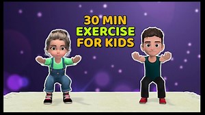 在家30分钟全身锻炼：儿童健身训练（30 MIN FULL BODY WORKOUT AT HOME: EXERCISE FOR KIDS）