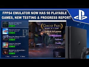 fpPS4 Emulator Now Has 98 Playable Games | New Testing February 2024