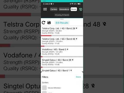 WilsonPro Cellular Network Scanner - Demo
