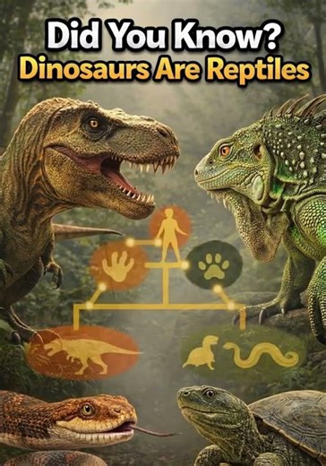 Dinosaurs Are Reptiles