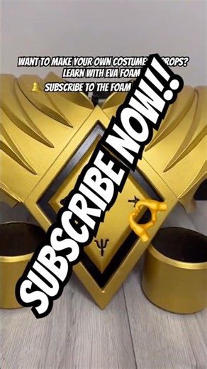 Want to Build Amazing Costumes from EVA Foam? Subscribe Now! 🔥
