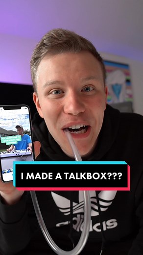 OMG THIS WORKS SO WELL!!! 🔥🔥 #talkbox #fyp #howto #diy | talk box
