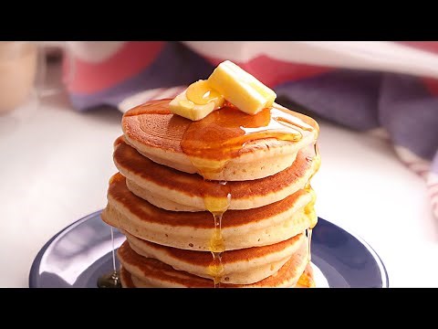 Easy and Super Fluffy American Pancakes | Pancakes | Hotcakes