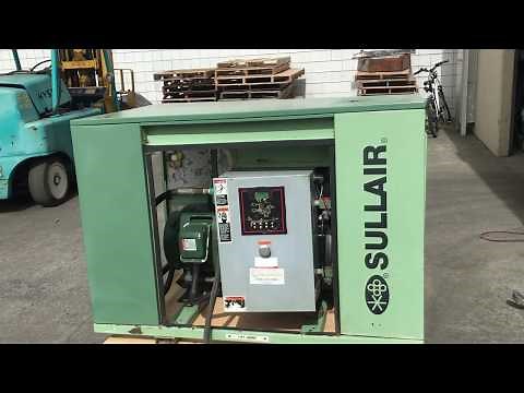 Sullair ES-8 Rotary Screw Air Compressor 30hp Only 22,602 hours