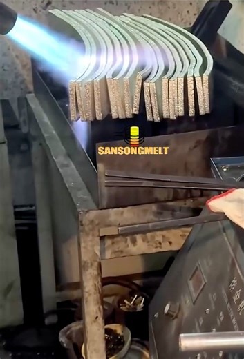 SanSongMelt- Mint Bars Coins Machine Logo Stamping Machine