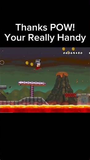 Thanks POW For The Star Coin #mario #nintendo #retrogaming