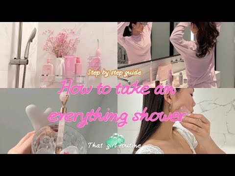 Ultimate everything shower routine 🧼🛁|step by step guide